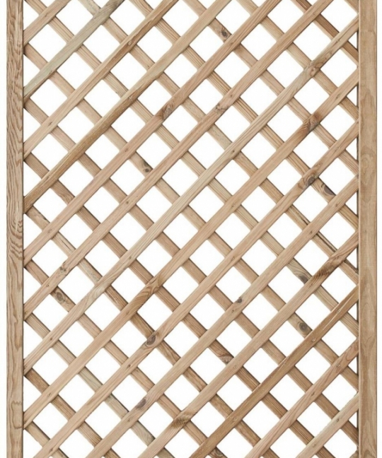 Grid panel Monaco mesh diagonal  120x120 cm