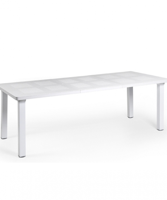 NARDI rectangular, extensible table 160-220x100 cm