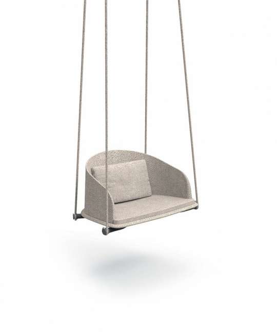 Suspended seat SWING CHAIR collection CLEO TEAK Talenti