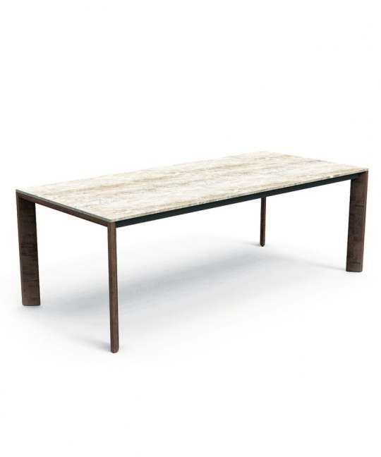 TABLE table 200X100 collection CLEO TEAK Talenti