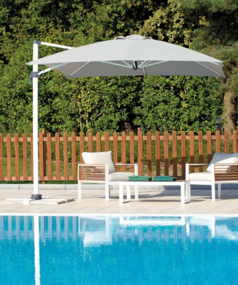 Ombrellone rettangolare Greenwood 3x4 mt. con maniglione