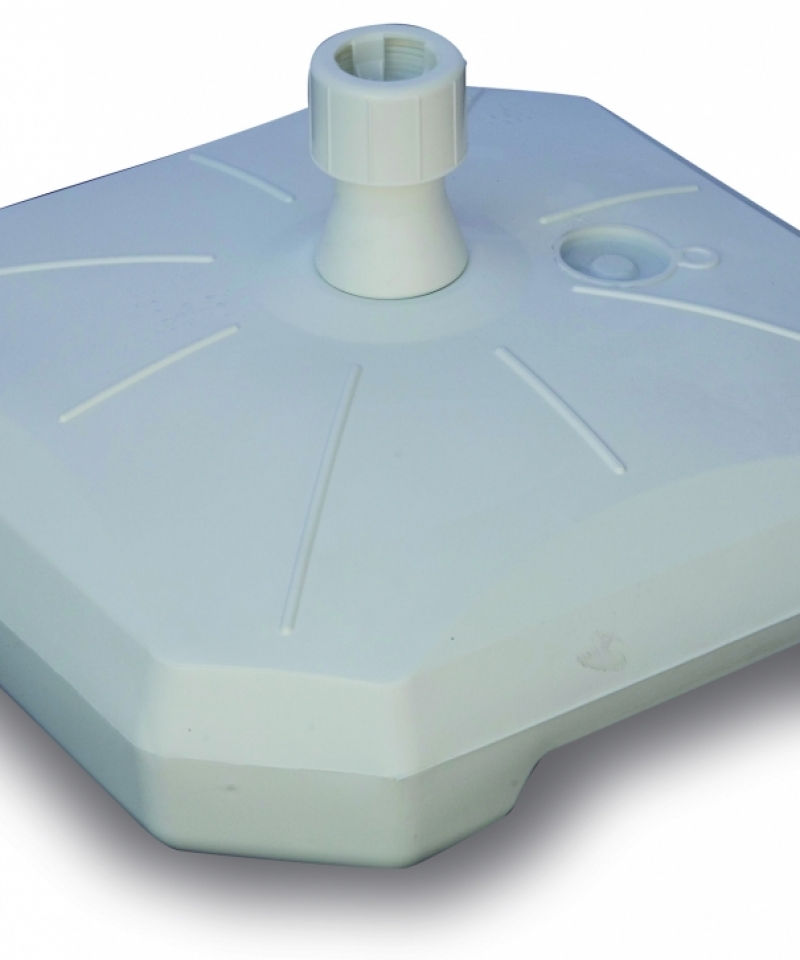 base in plastica con ruota Greenwood 