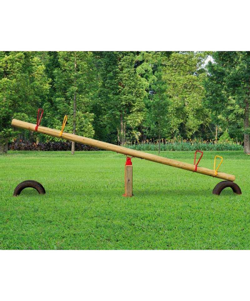 Bilico legno 2/4 posti a cuscinetti GradimGiochi