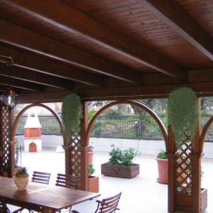 Copertura in legno