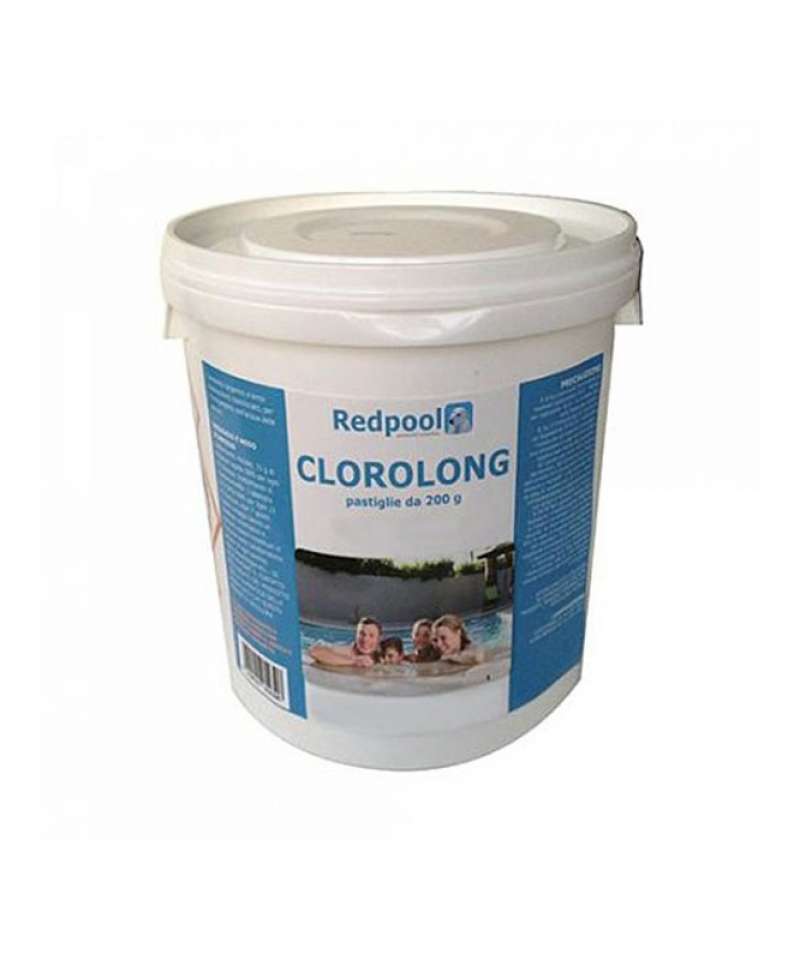 Clorolong slow dissolving - 90% 200 g tablets Package of 25kg