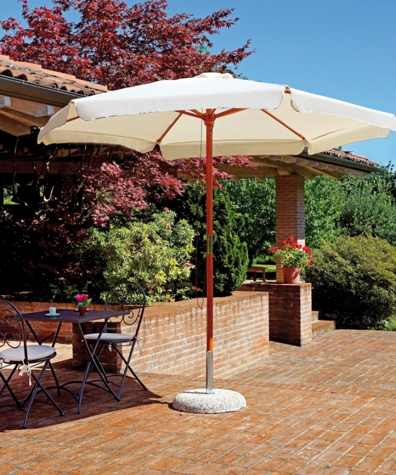 Greenwood round parasol 2,85 mt