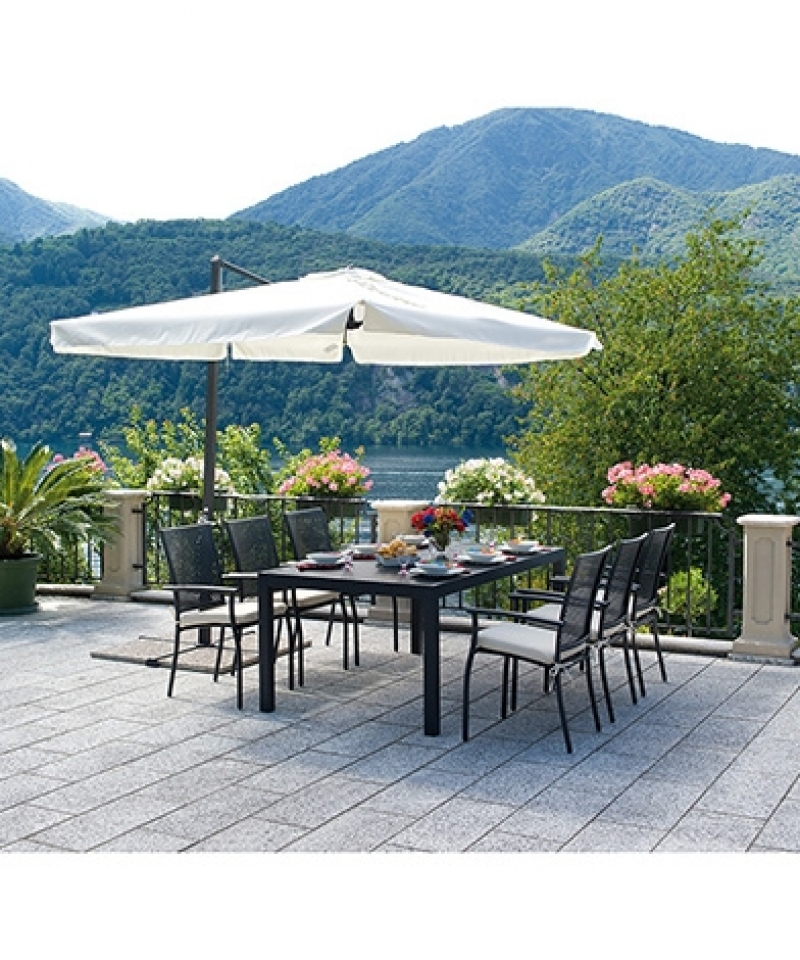 Rectangular Umbrella Greenwood 3X2 mt.