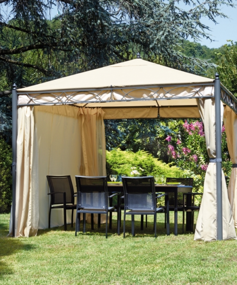 Gazebo quadrato Greenwood 3X3 mt.