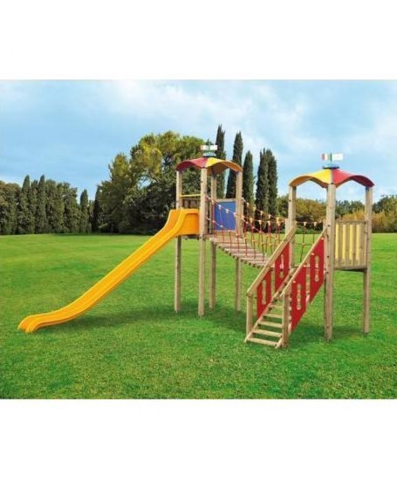 Parco giochi Fortino Ponte Corda GRADIMGIOCHI