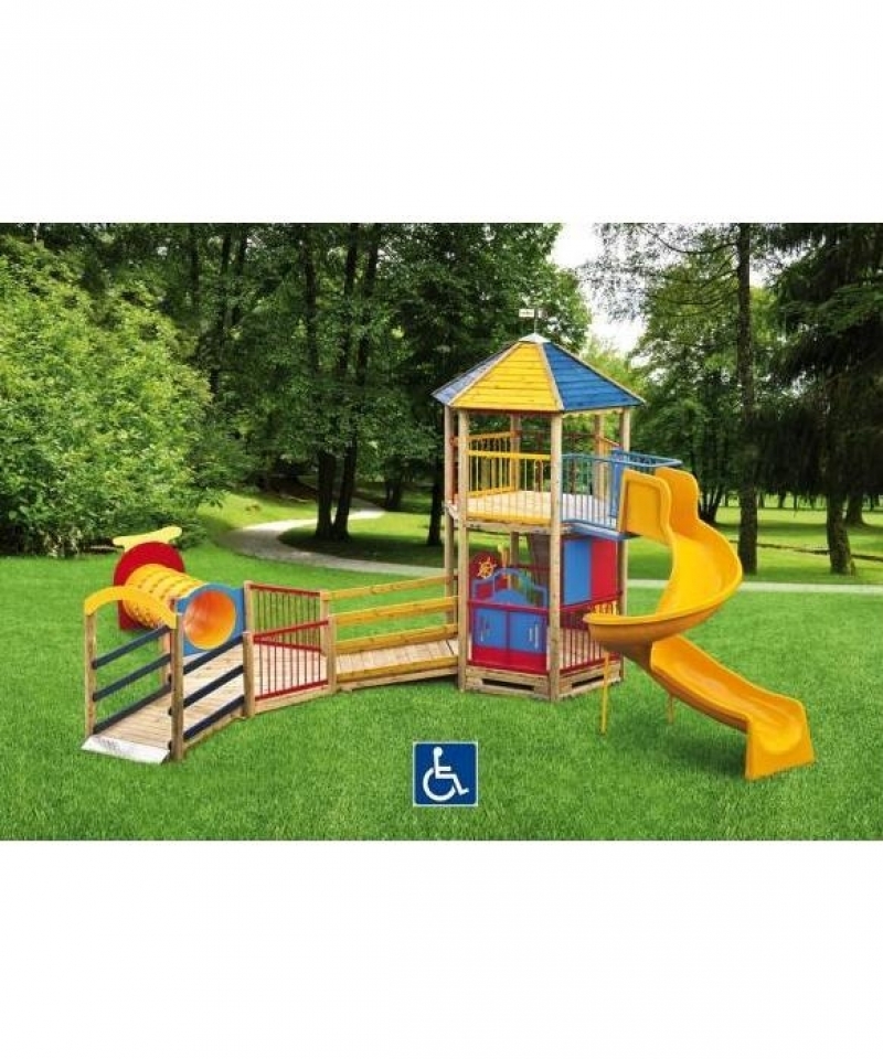 Parco giochi Fortino Arcobaleno GRADIMGIOCHI