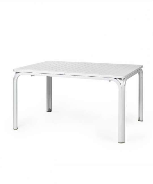 Tavolo allungabile bianco ALLORO 140-210x100 cm NARDI