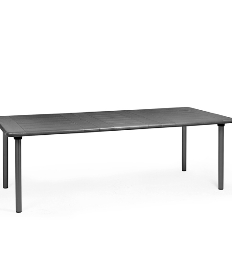Tavolo allungabile MAESTRALE  antracite 160-220x100 cm NARDI