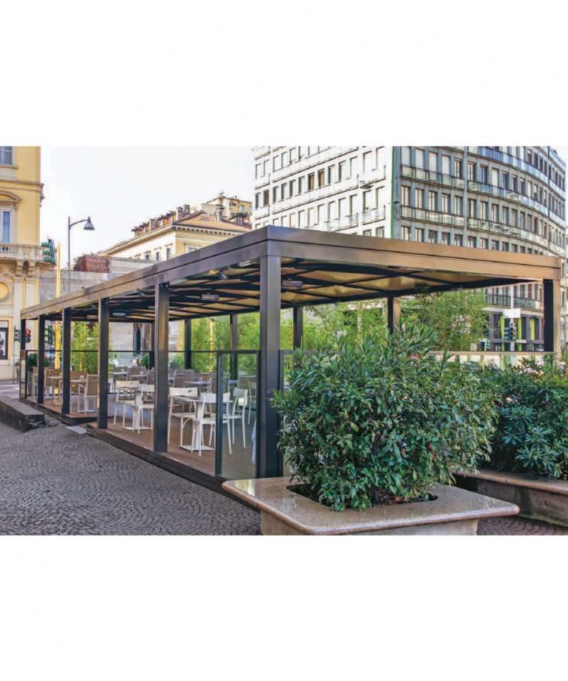 Pergola Q.box Doppia Falda Sprech