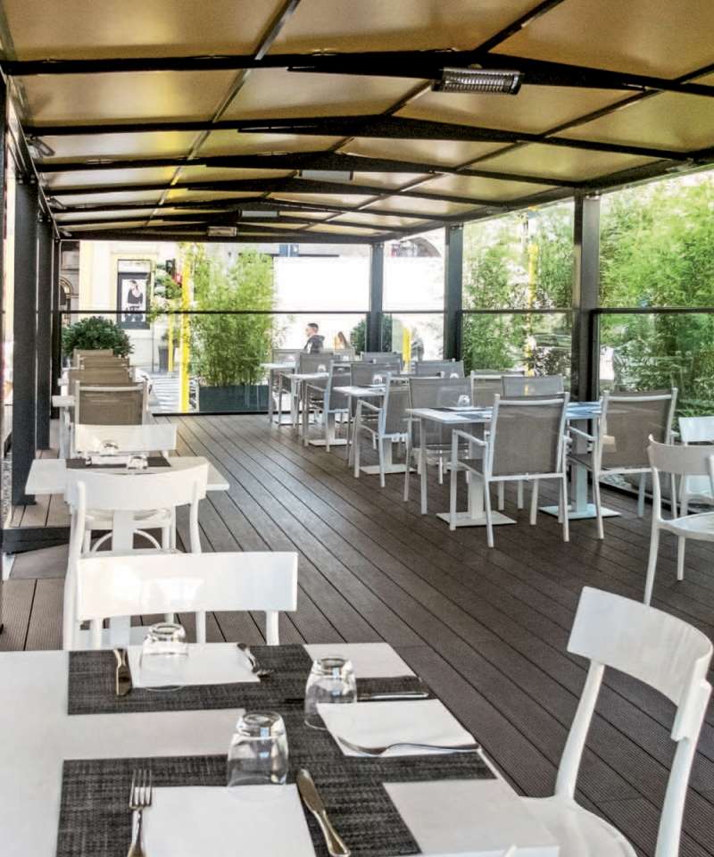 Pergola Q.box Doppia Falda Sprech
