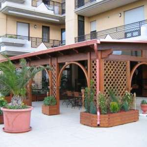 Struttura in legno outdoor